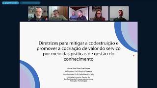 Diretrizes para mitigar a codestruição e promover a cocriação de valor do serviço por meio das práticas de gestão do conhecimento