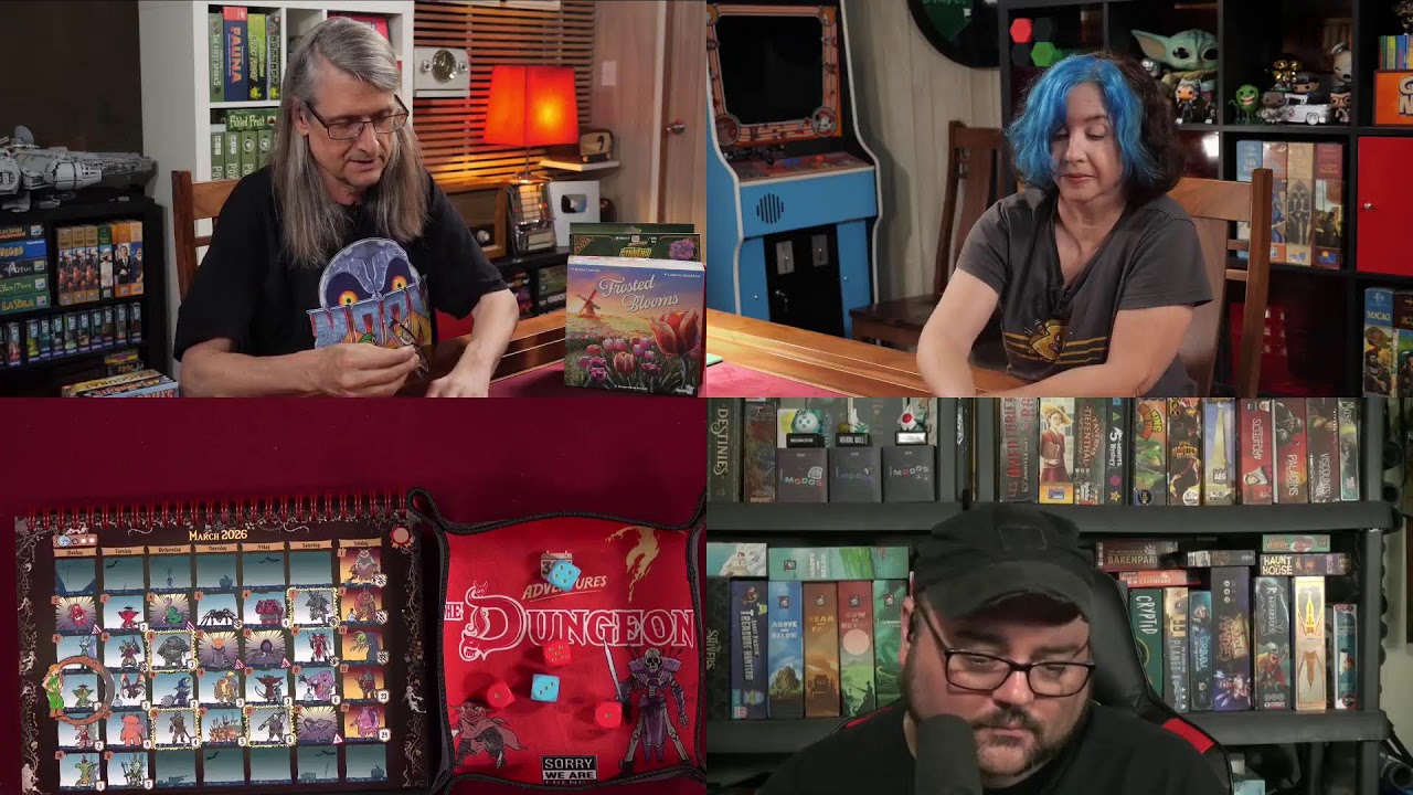 GameNight! LIVE!! | Tonight! Frosted Blooms by Bruno Cathala & Ludovic Maublanc @5:30pm PDT