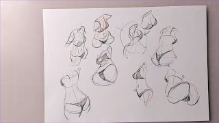 a03 토르소 쉽게 그려보기