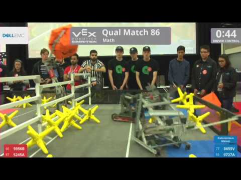 2017 VRC Math Q86 - 5956B 5245A vs 8655V 9727A - 23 to 24