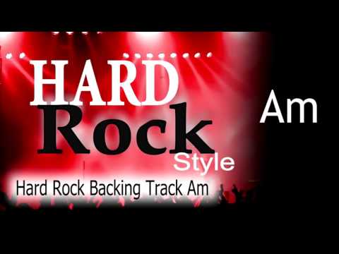 Hard Rock Guitar Backing Track Am 147 Bpm Highest Quality
