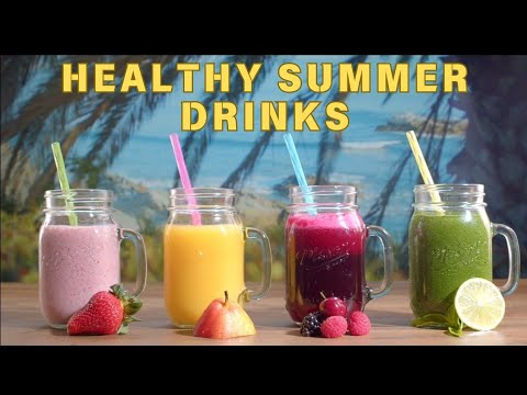 How to Stay Hydrated with 6 Delicious no-added Sugar Drinks #summer