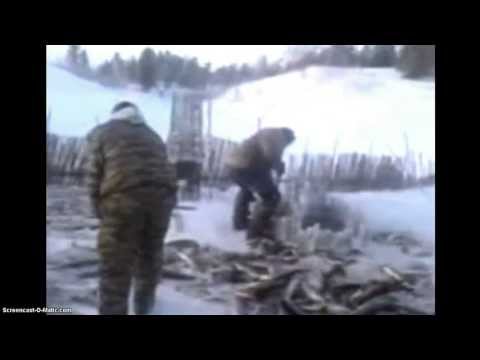 Зимняя рыбалка! Редкое видео!