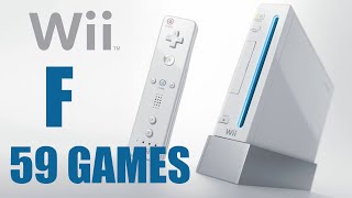 The Wii Project - Compilation F - All Nintendo Wii Games (US/EU/JP/AU)