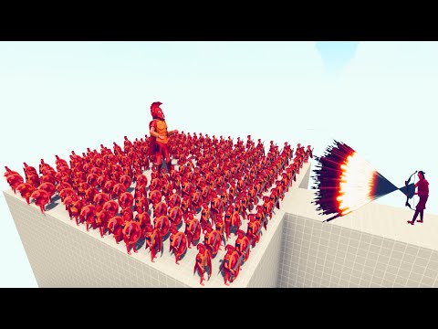 100x SPARTAN +GIANT vs EVERY GOD - Totally Accurate Battle Simulator TABS