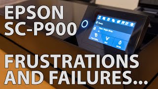 Epson SC-P900: Unboxing and first print