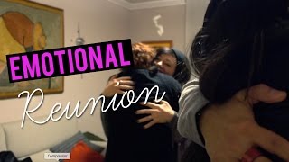 Emotional Reunion - Barcelona, Spain