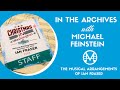 IN THE ARCHIVES with Michael Feinstein: The Musical Arrangements of Ian Fraser