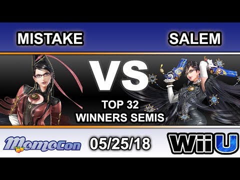 Momocon 2018 - EMG | Mistake (Bayonetta) Vs. Liquid MVG | Salem (Bayonetta) Top 32 Winners Semis