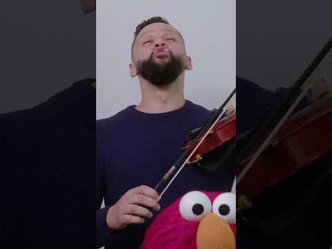 Laugh with us: Donovan plays the violin! | Takalani Sesame #shorts