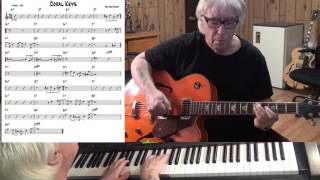 Coral Keys - Jazz guitar & piano cover ( Walter Bishop )