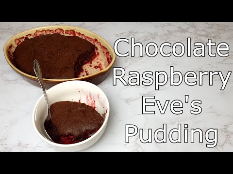 How to make Chocolate Raspberry Eve's Pudding