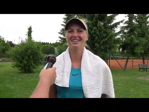 Aneta Laboutková po prohře v 1. kole | Agel Říčany Open 2023