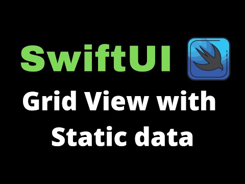 Grid View with Static data in SwiftUI #swiftui #ios #xcode11.5