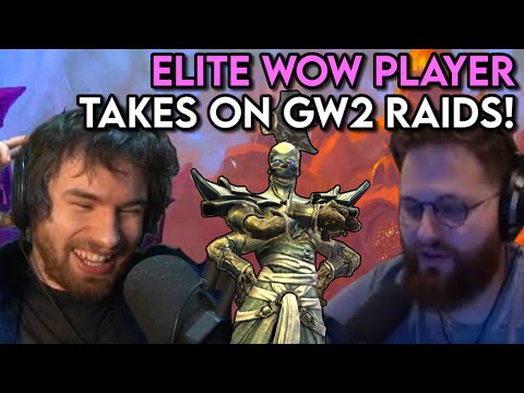 A WORLDS FIRST WOW RAIDER Takes On Guild Wars 2 Raids! With @LimitMaximum