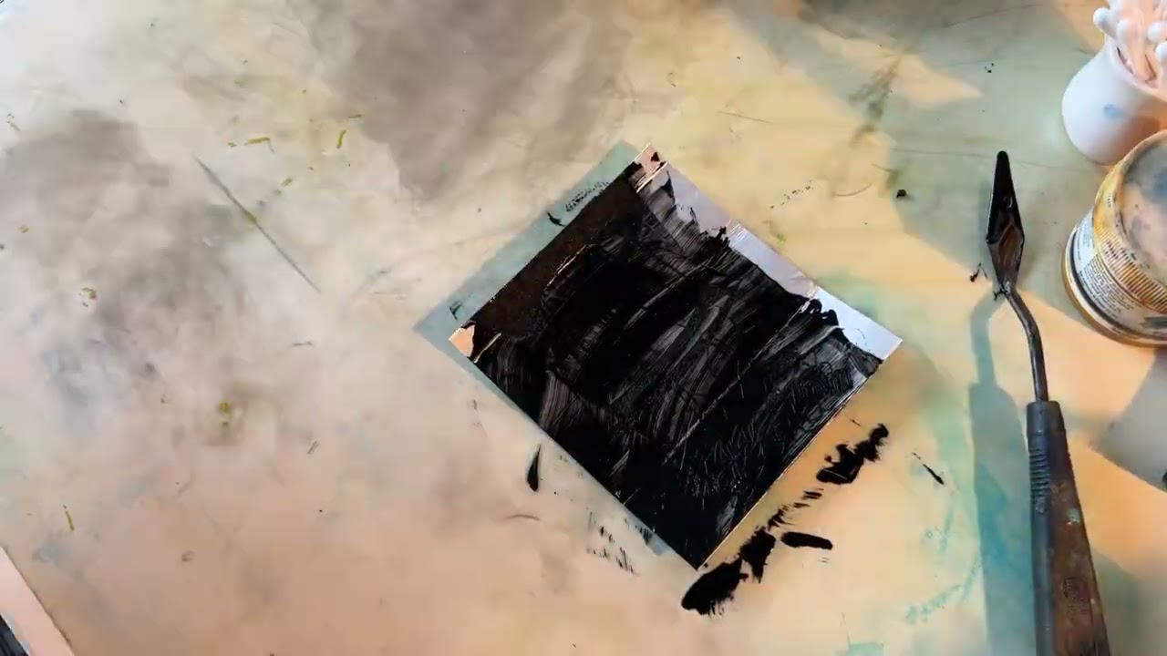 Tetrapak printmaking without a press!