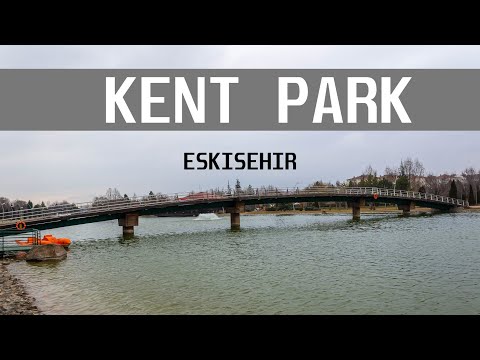 [4K] Relaxing Walking in KENT PARK, ESKİŞEHİR, TURKEY | WALKING TOUR | JAN 2022 - SNOWY DAY
