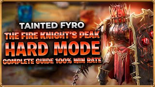 How To Beat The Fire Knight Dungeon!? Tainted Fyro Guide Raid Shadow Legends [Test Server]
