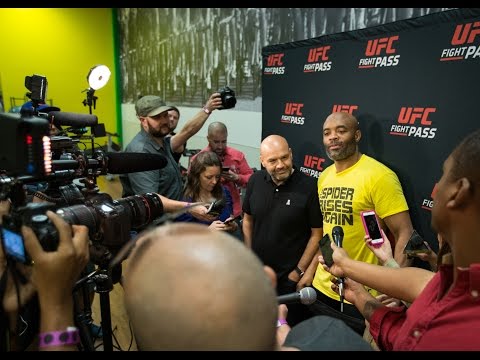 UFC Fight Night 84: Anderson Silva Media Scrum
