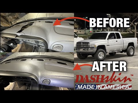 My Interior Looks BRAND NEW Again! With Dashskin Dash & Bezel Covers!