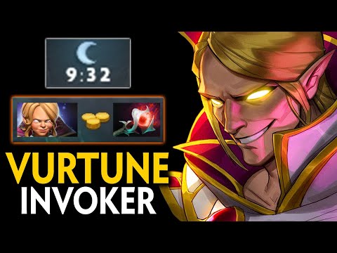 How To 9mins Orchid on Invoker | Epic Vurtune Invoker Quas Wex Build | Dota 2 Invoker