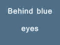 Behind Blue Eyes(Limp Bizkit) 