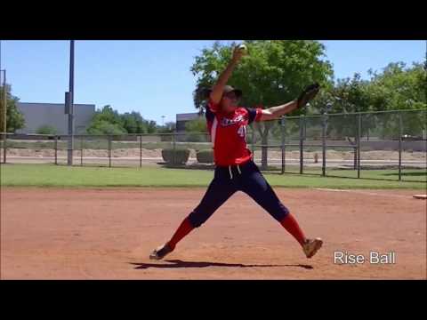 Malia Herrrera Softball Skills Video   2018 Pitcher 2B SS