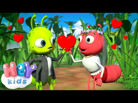 Il grillo e la formicuzza 🦗 Canzoni per bambini e cartoni animati - HeyKids Italiano