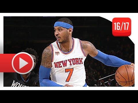 Carmelo Anthony Full Highlights vs Timberwolves (2016.12.02) - 29 Pts