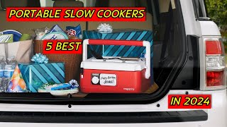 Upgrade Your Traveling Experience: 5 Best Portable Slow Cookers in 2024