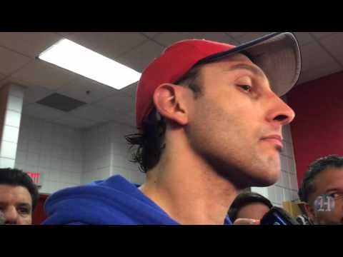 Roberto Luongo discusses Florida Panthers Game 2 win over Islanders