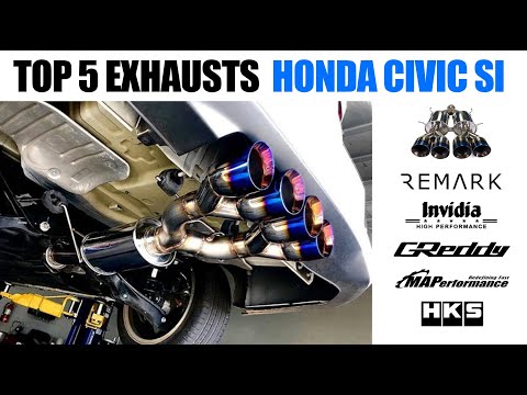 Top 5 Exhausts for 2017+ Honda Civic SI