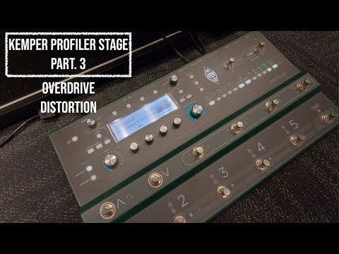 Kemper Profiler Stage | Davis Guitar #singapore | Overdrive & Distortion |