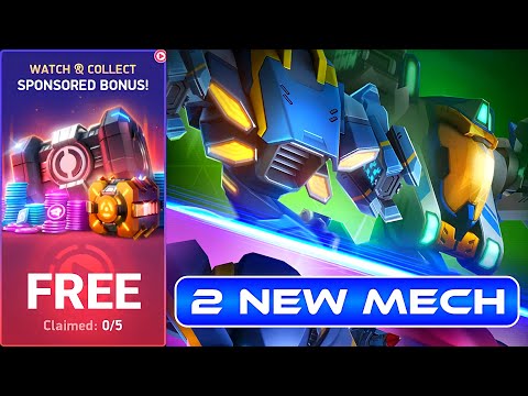 New Mech Slingshot & Puma + Bonus Update - Mech Arena