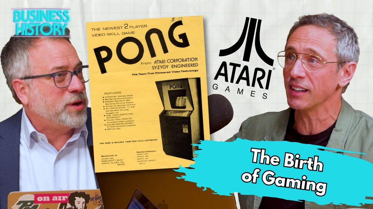 The Rise and Total Collapse of Video Games Legend Atari | Business History Podcast