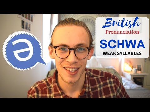 シュワ/ə/を弱い音節で表現してみました。 (The SCHWA  /ə/ in Weak Syllables | Modern RP British Pronunciation)