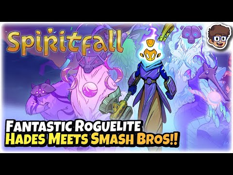 Fantastic Roguelite, Hades Meets Smash Bros! | Let's Try: Spiritfall