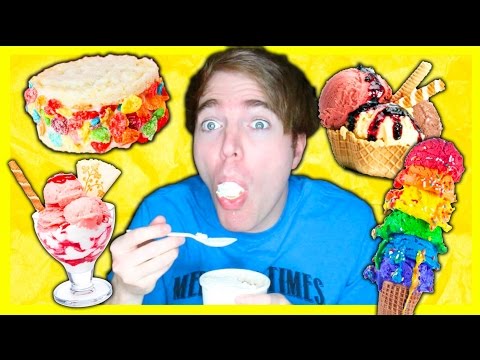 TASTING WEIRD ICE CREAM FLAVORS