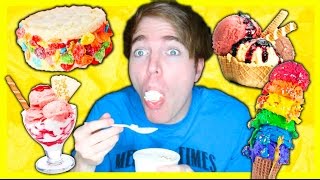 TASTING WEIRD ICE CREAM FLAVORS