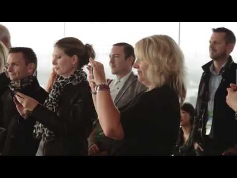 Irish Dancers with drummer Flash Mob