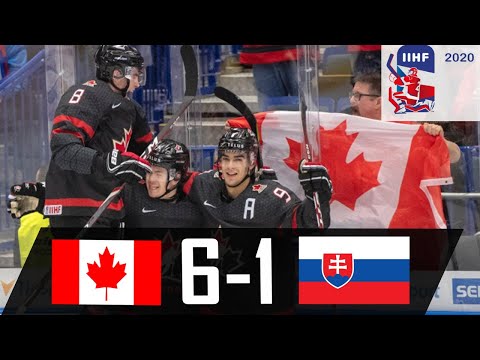 Canada vs Slovakia | 2020 WJC Highlights | Jan. 2, 2020