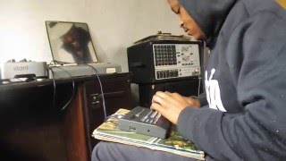 Video thumbnail for Dj Q1 making a beat with the Roland MS-1 Sampler by Q La Rock