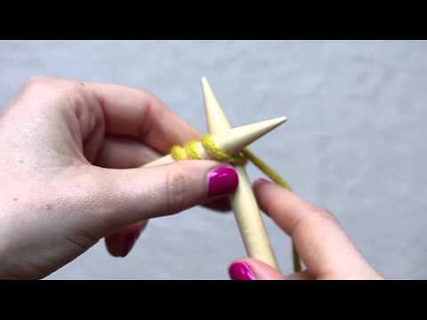 Simple Stylish Stricken-Tutorial: Strickkurs Technik 1: Maschenanschlag