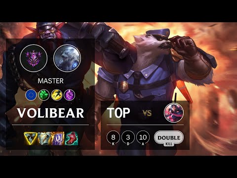 Volibear Top vs Irelia - EUW Master Patch 11.3