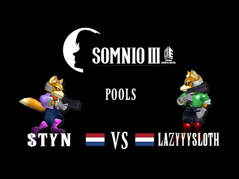 Somnio 3 - $TYN (Fox) vs LazyyySloth (Fox) - Pools