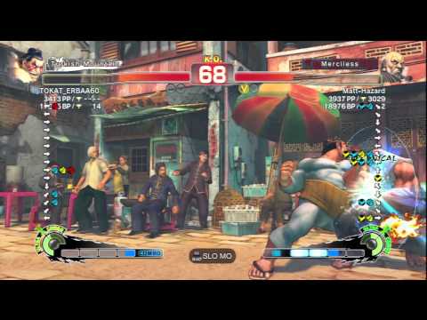 TOKAT_ERBAA60 [E.Honda] Vs Matt-Hazard [Gouken] SSF4 AE Online Ranked Matches - PSN