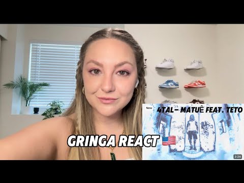 GRINGA REACT 🇺🇸: 4TAL- MATUÊ feat. TETO