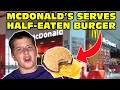 Kid Served A Half Eaten Cheeseburger At McDonalds GROSS Original