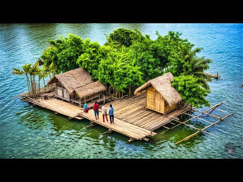 He Left Society and Created a Floating Village From Nothing ( by @7Asian )