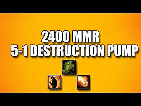 Destruction Warlock Blasts in Solo Shuffles! DESTRO IS BACK?